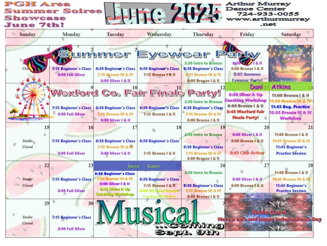 June 2025 Calendar