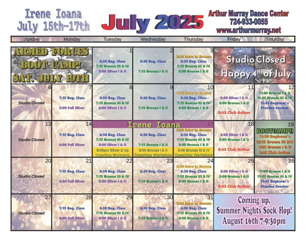 July 2025 Calendar