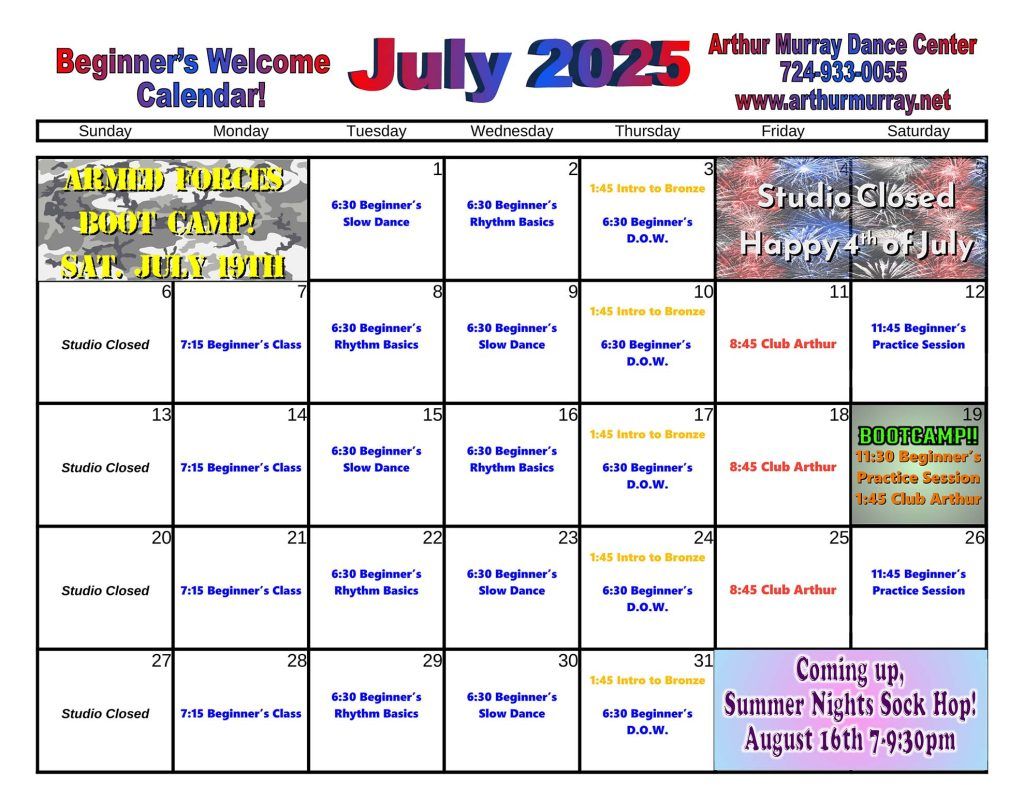 July 2025 Beginner's Only