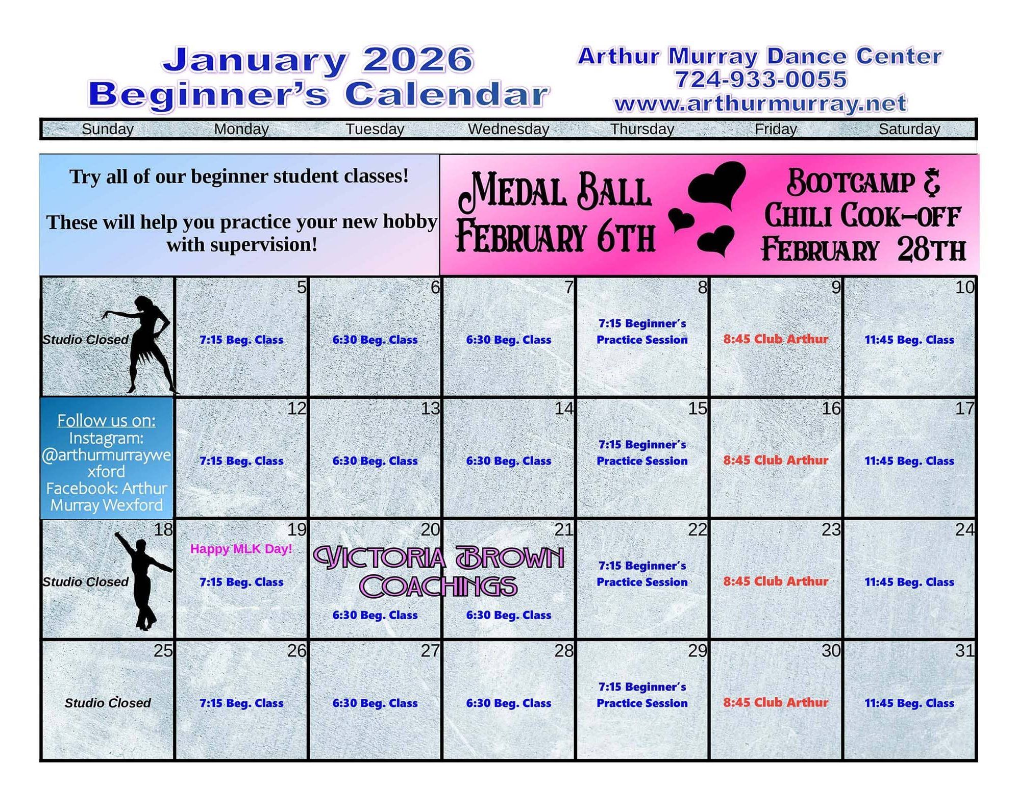 January 2026 BEGINNERS