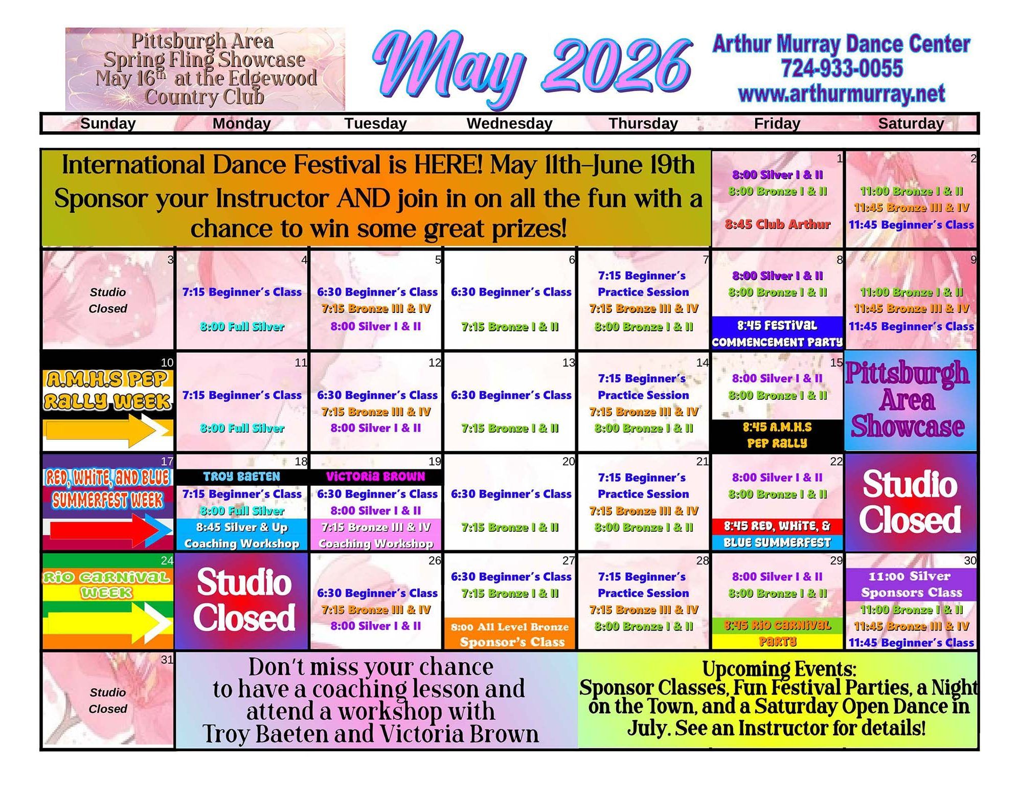 May 2026 Calendar
